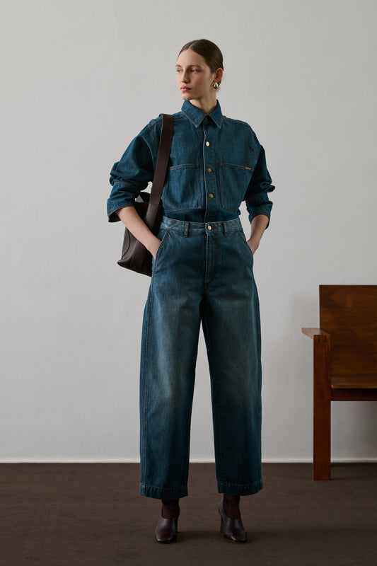 Sac Saudade Mini - Marron Foncé - Cuir - Femme