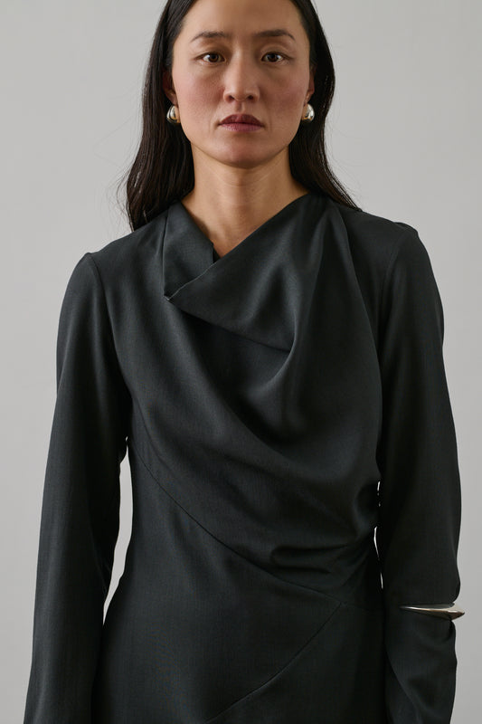 Robe Faustine - Gris Anthracite - Femme