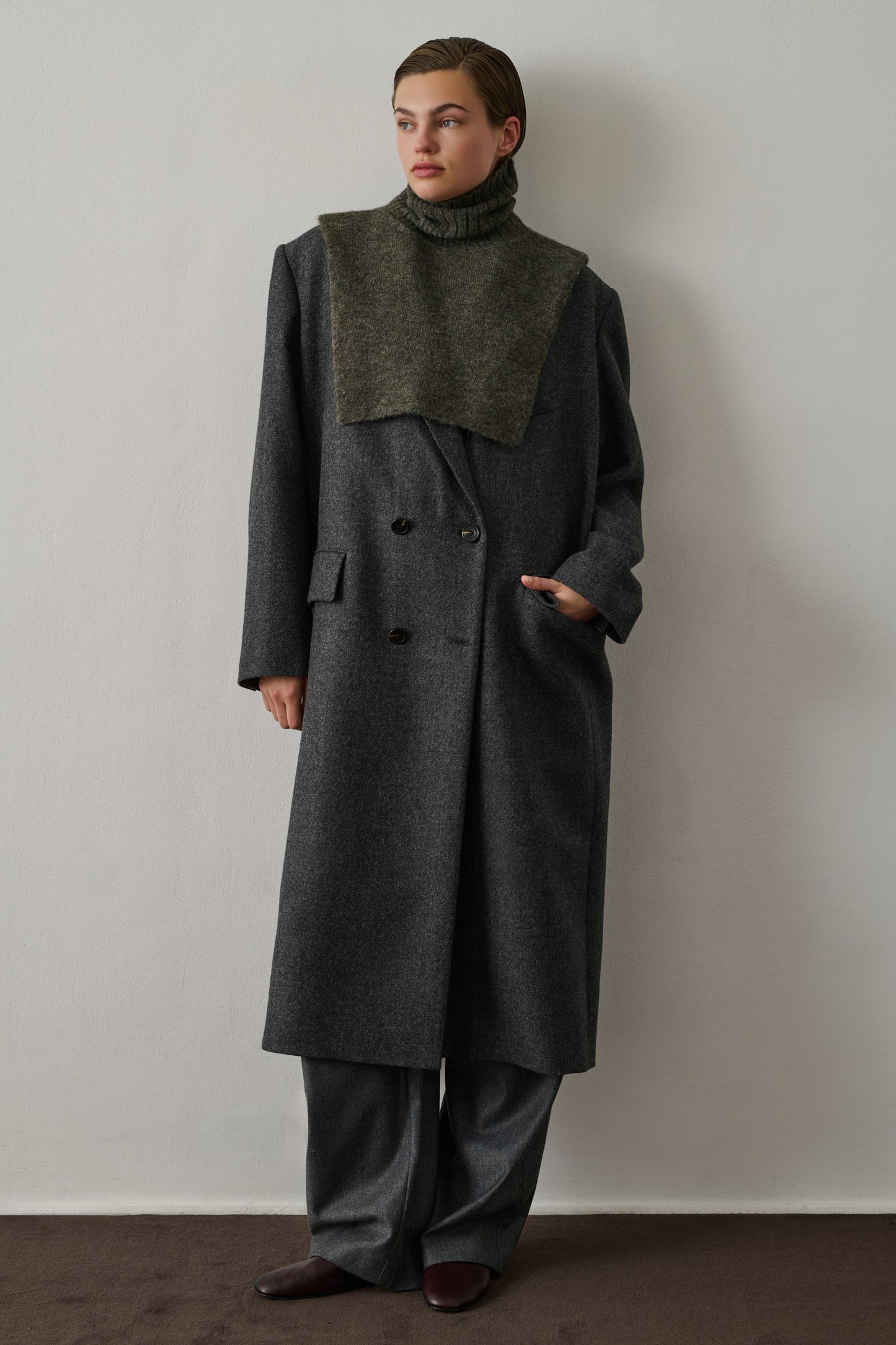 Col Orion - Gris Chiné - Femme