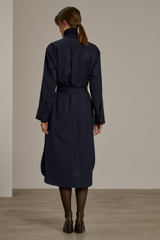 ROBE AKIKO NAVY