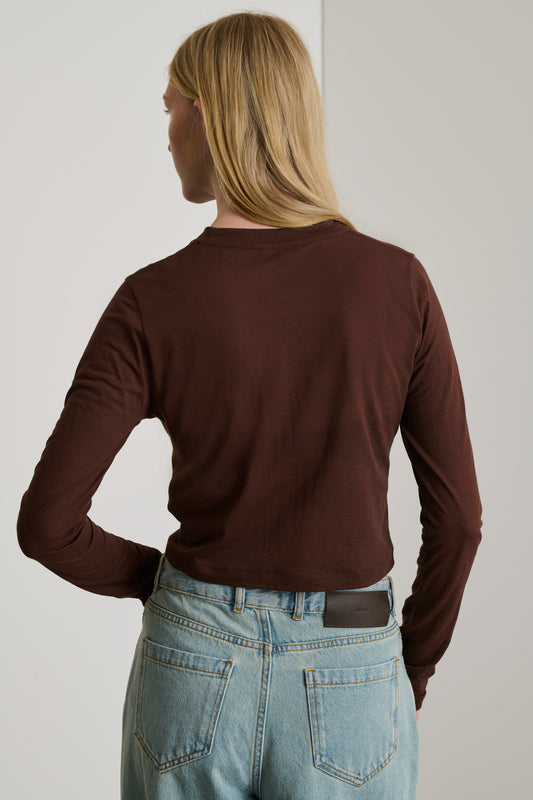 Tee-Shirt Barbara - Acajou - Femme