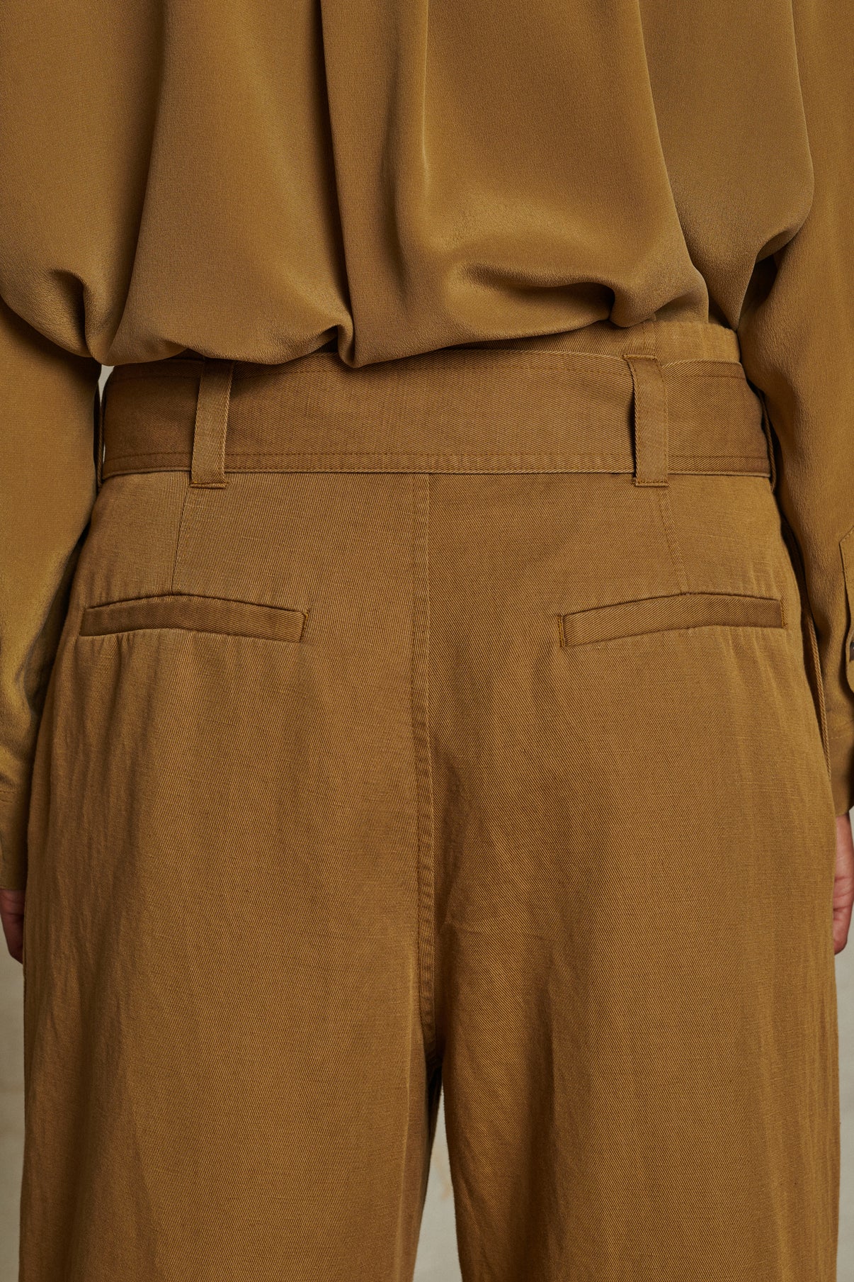 Pantalon Ankara - Bronze - Lin - Femme vue 5