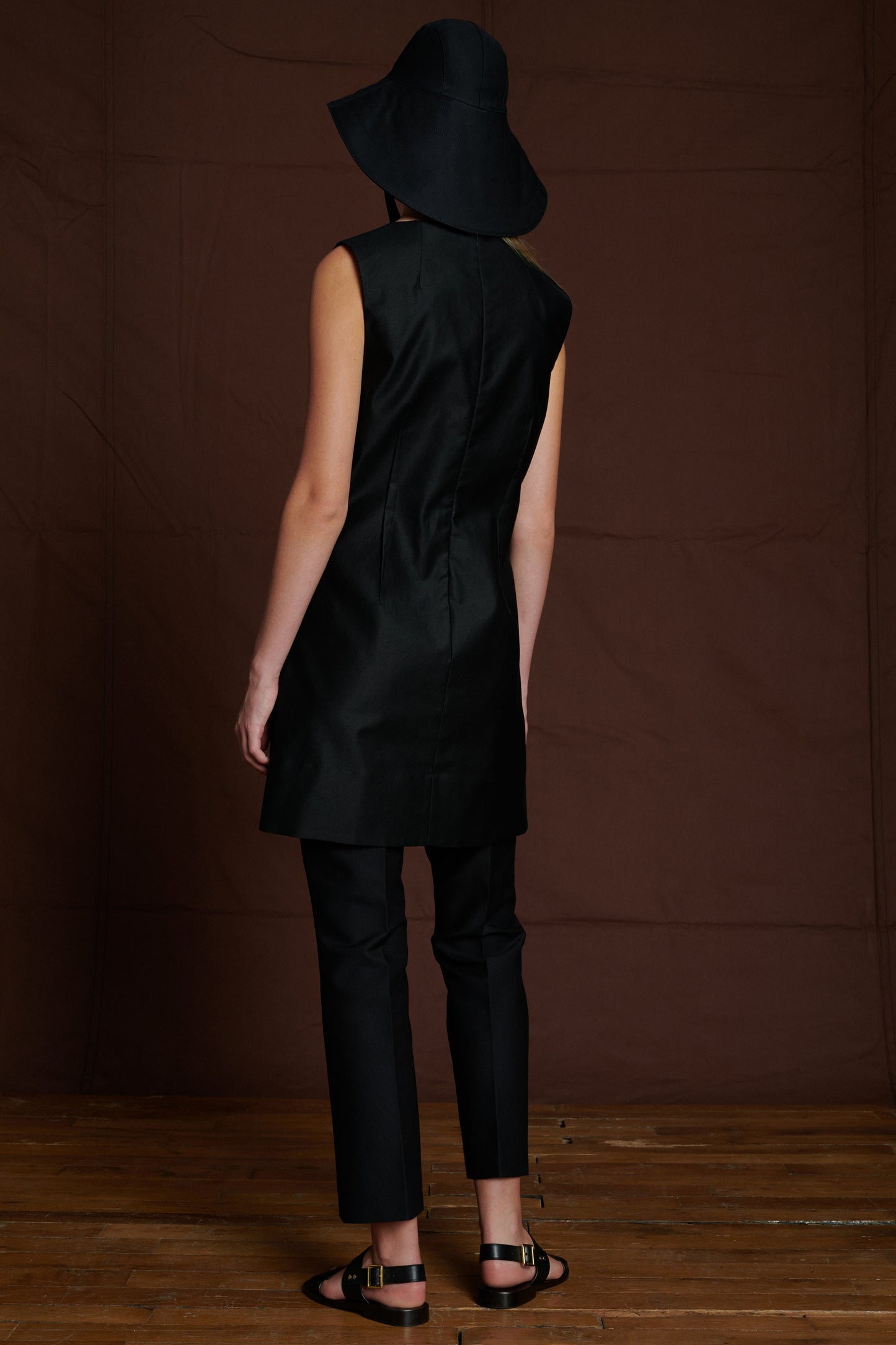 Robe Amandine - Noir - Coton - Femme