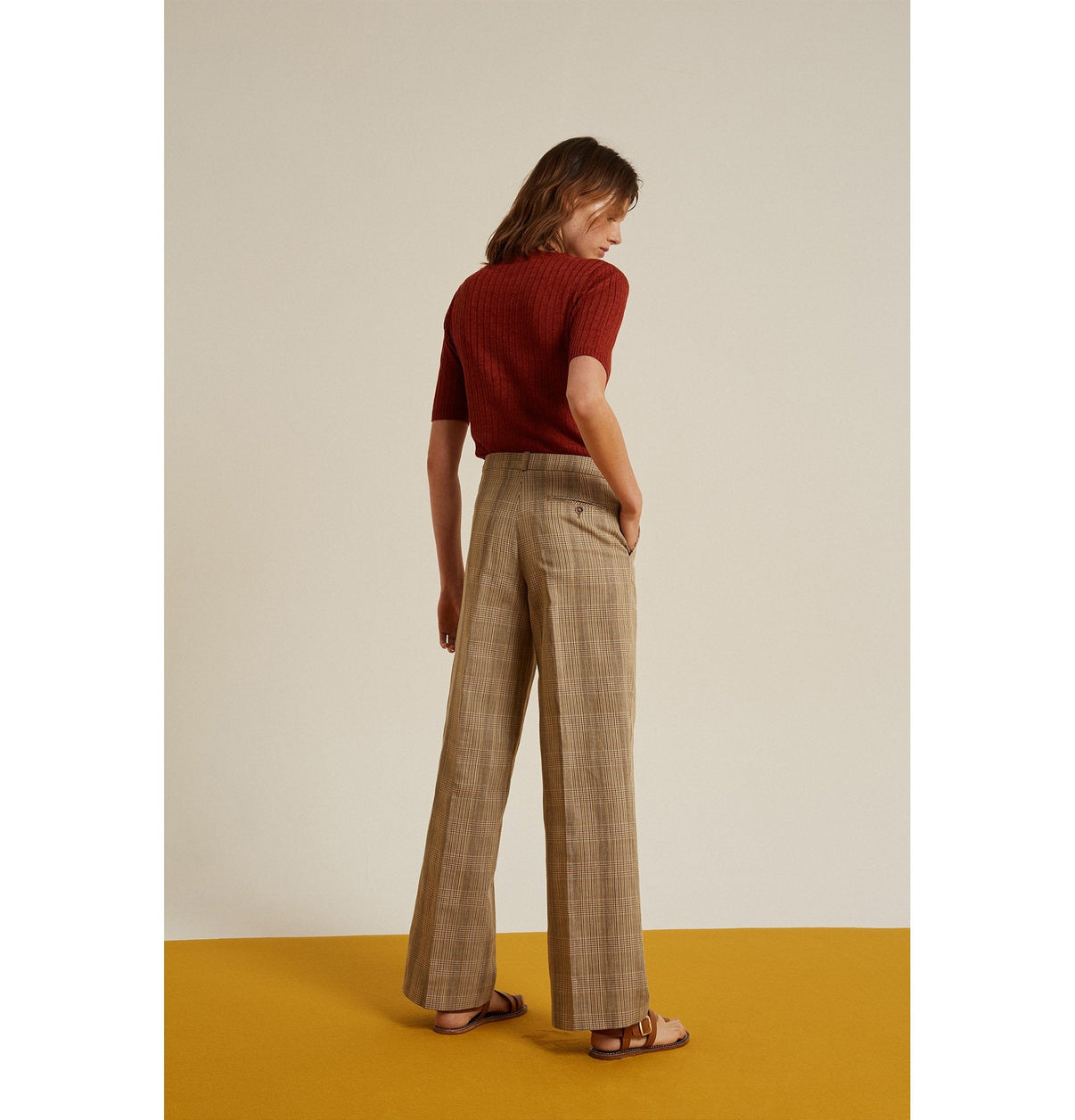 Pull DELON ROUGE vue 18