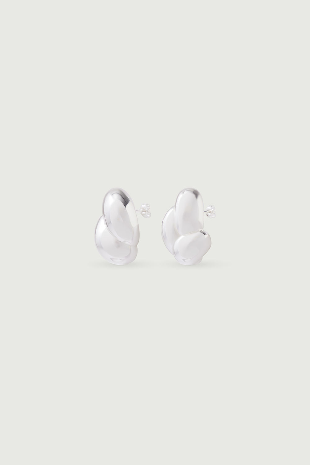 Boucles d'oreilles - Argent - Ligne Rosace - Femme vue 2