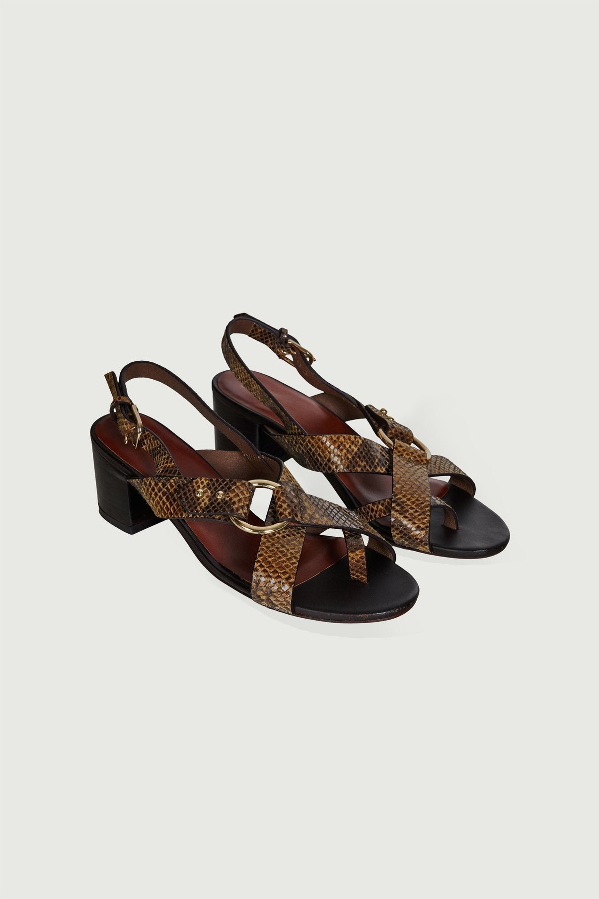 SANDALES FLORENTINE PYTHON vue 2