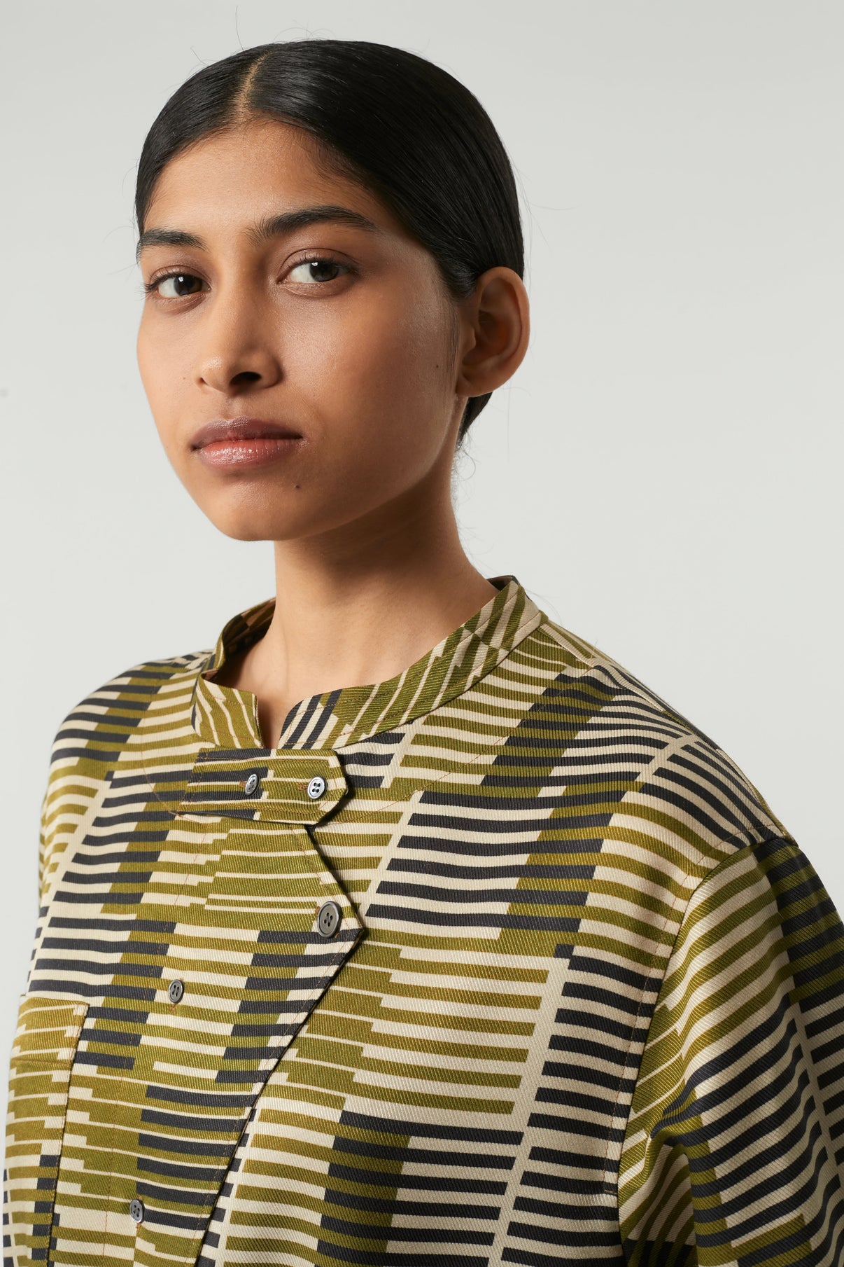 ROBE PHILOMENE KAKI vue 5